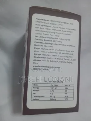 Ganoderma Ginseng Herbal Coffee for Liver