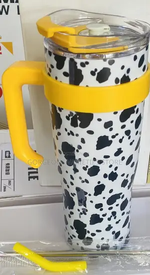 Stanley Cup Lookalike Tumbler With Straw Lid