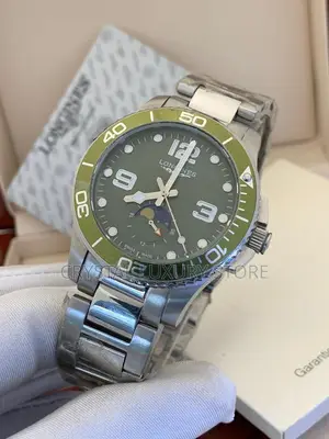 Longines Quality Luxury Men Chain Strap Wristwatch