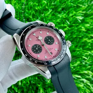 Tudor Quality Luxury Men Rubber Strap Wristwatch