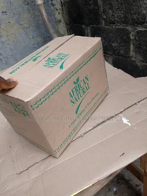 Simple One Color Screen Print Carton