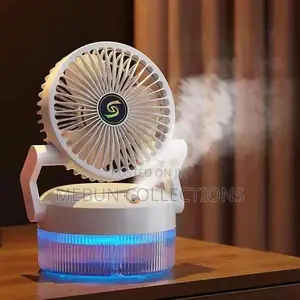 Rechargeable Spray Folding Fan