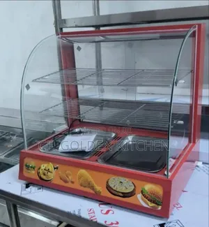 2plate Red Snacks Warmer