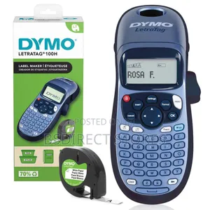 Dymo Letra Tag 100 H Handheld Labelmaker Black