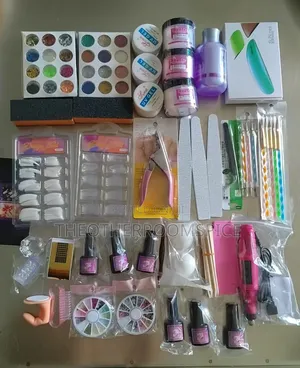 Beginner Acrylic Nail Accessories Set Electric Drill Polygel