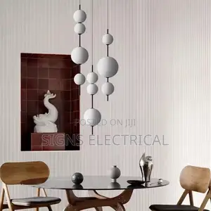 White Glass Globe Chandelier For Café,Bar,Bedroom,Or Kitchen