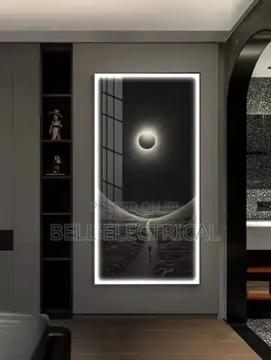 Black Led Wall Lamp Interior Decoration