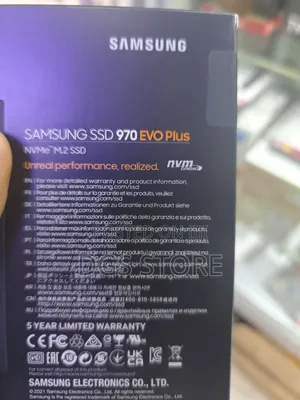 Samsung 970 Evo Plus 2tb SSD Nvme M.2