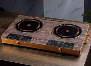 Double Burner Induction Cooker With Glass Top- Ceramic Infrared Cooker