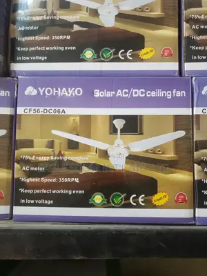 Dc Solar Ceiling Fan