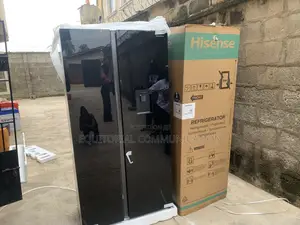 Hisense 558l Side-by-Side Fridge (Rs5p558nmsg)