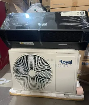 Royal 1.5hp Inverter Black Glass Air Conditioner With Kits