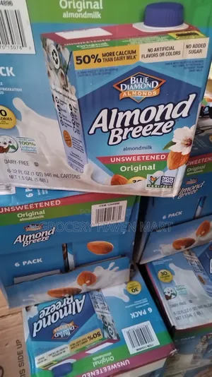 Blue Diamond Almond Breeze Unsweetened Original- 946ml