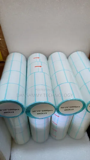50*25mm Direct Thermal Barcode Sticker