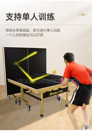 266 Double Fish Table Tennis Board