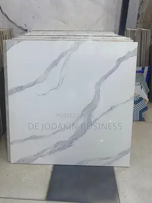 60x60 Carara White ( Nigeria Brand)