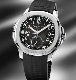 Patek Philippe Aquanaut Black Dial Wristwatch