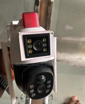 Double Lens 12mp PTZ Ip Outdoor Cctvcamera