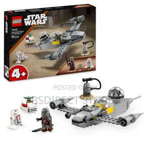Lego Star Wars 75410 Mando and Grogu's N-1 Starfighter 92pcs
