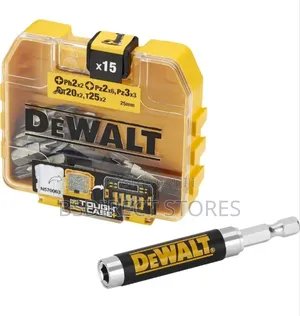 Dewalt Extreme Toughcase Screwdriving Bit Set Inc Holder X16