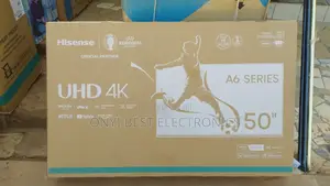 Hisense Frameless 50-Inch Smart Led Tv + Netflix +Youtube