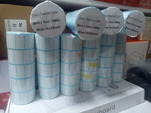 30*15mm Direct Thermal Barcode Label Sticker By 1000labels