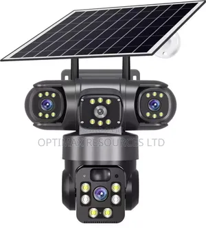 Real 3in1 Lens Solar 4g V380 PTZ Camera