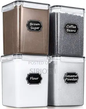 4pcs Airtight Food Storage Container