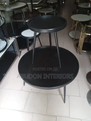 Black New Centre Tables