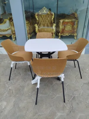 Brown 4  In 1 Chair With Table