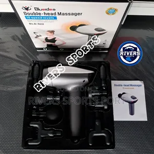 Bld Double-head Professional Deep Tissue Fascia/Massager Gun