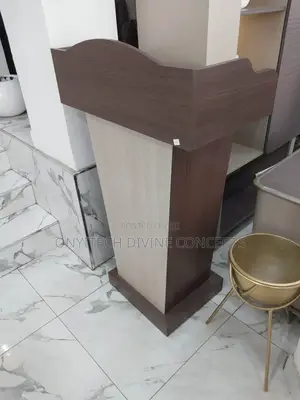 Modern Wooden Pulpit/Podium