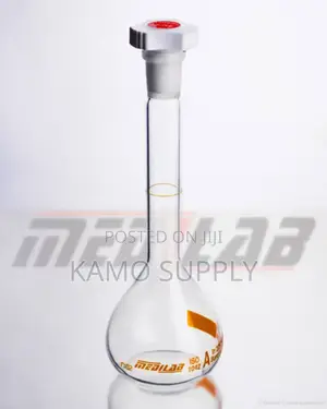 Volumetric Flask, Borosilicate Class A, With Certificate