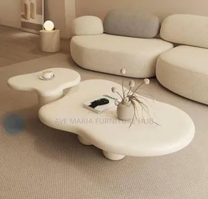 Wooden Center Table and Side Stool.