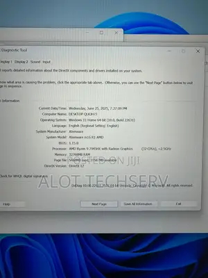 Laptop Dell Alienware M16 R1 32GB AMD Ryzen 9 SSD 1T