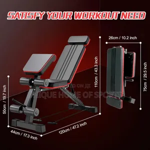 Adjustable Weight Bench,Strength Training Workout Bench