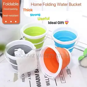 Thickened Silicone Foldable Water Bucket /Bulk/Souvenir /
