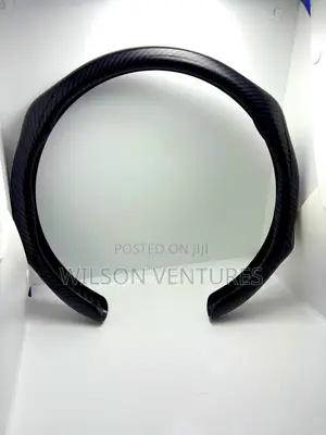 High Quality Anti Skid Glossy Carbon Fiber Steering Cover