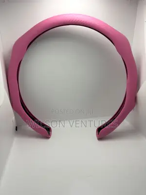 New Style Pink Color Car Steering Wheel Cover