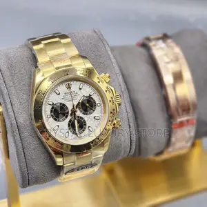 Rolex Quality Luxury Men Chain Strap Wristwatche