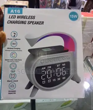 A16 Led Wireless Charging Speaker