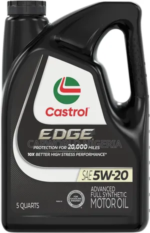 Genuine Castrol Edge 5w-20 Advanced Full Synthetic Motor Oil