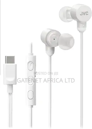 JVC Wired Usb-C Earbuds Earpiece Headset - Noise Isolation