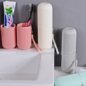 5pcs Toothbrush and Toothpaste Holder