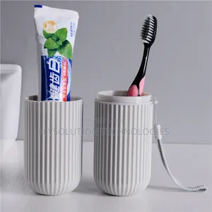 5pcs Toothbrush and Toothpaste Holder