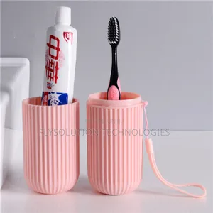 5pcs Toothbrush and Toothpaste Holder
