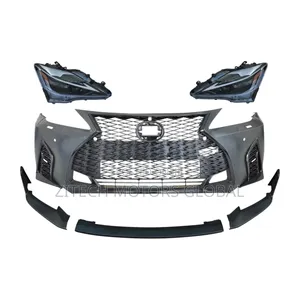 Complete Front Bumper With Head Light Lexus Is250 Newer Type