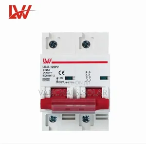 MCB Circuit Breaker 125a Dc 2p