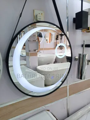 Black Frame Led Mirror
