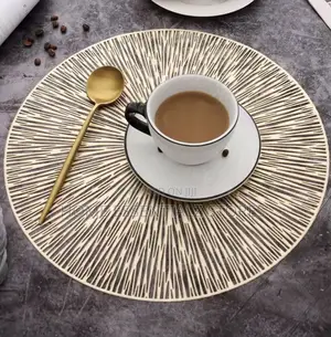 6 Pieces Set of Firework Shape PVC Placemat Table Mat